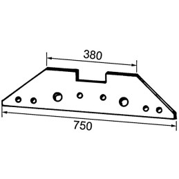CONTRE SEP REVERSIBLE LONG ORIGINE KVERNELAND 073609