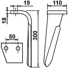 DENT NG 18M/M DROITE KVERNELAND MALETTI