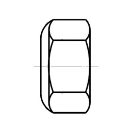 ECROU FREIN 18X150 PBH18/25 KVERNELAND MALETTI