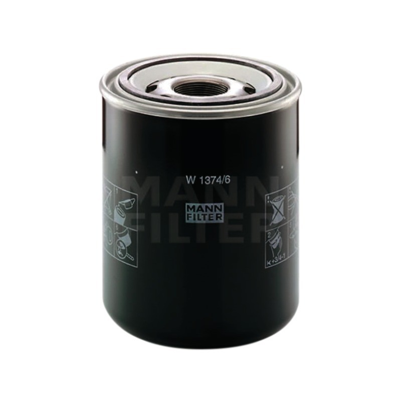 FILTRE A HUILE PL 136x111x177MM W1374/6 MANN