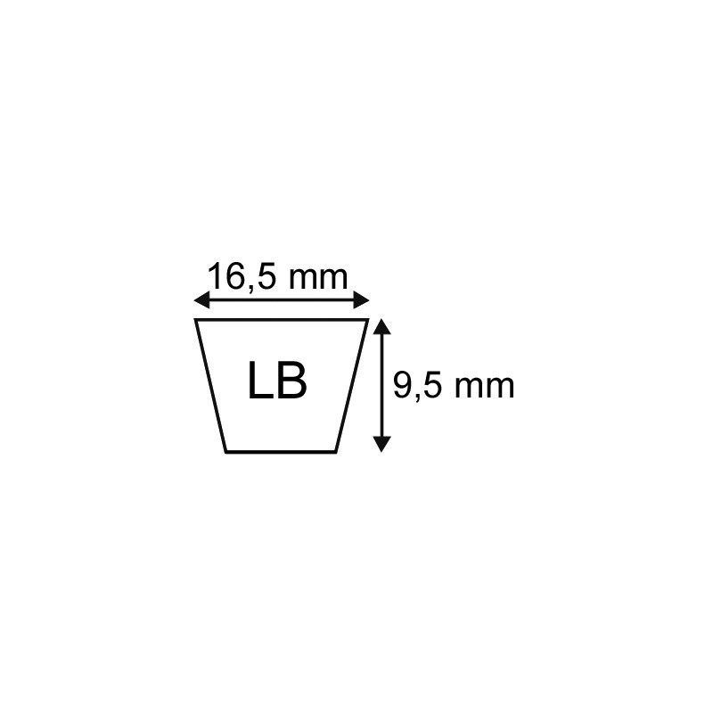 COURROIE LB30 SUPERGOLD 1000 ORIGINE MITSUBOSHI