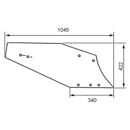 VERSOIR C34A G. ACIER BORE OR.NAUD