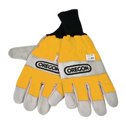 GANTS TRONCONNEUSE PROTECTION DES 2 MAINS TAILLE L (10)