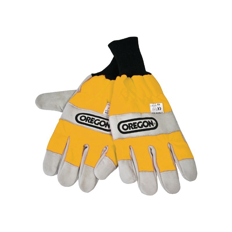 GANTS TRONCONNEUSE PROTECTION DES 2 MAINS TAILLE L (10)