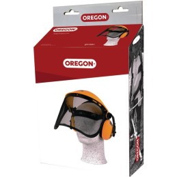 VISIÈRE GRILLAGÉE + CASQUE ANTI-BRUIT OREGON