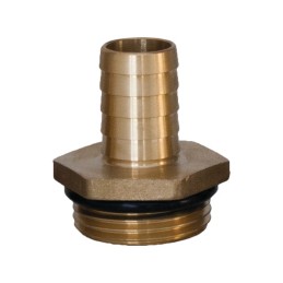 RACCORD CANNELE LAITON - MALE 1'' X 25