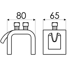 Bride s/châssis dent ord. Marsk stig Bonnel