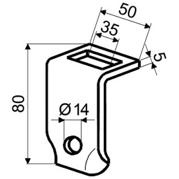 BRIDE POUR DENT 32X12 RENFORCE BONNEL