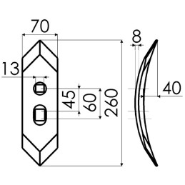 SOC DE CULTIVATEUR TURBO KVERNELAND