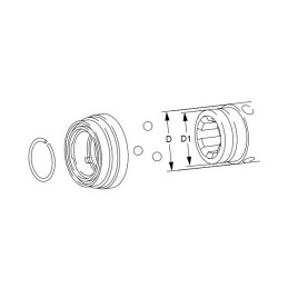 Kit verrou 122 (376105e)