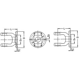 MACHOIRE PLATEAU 130 6TROUS CR32X76