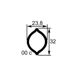 TUBE CITRON OOC INT 23,5X31 LG1450