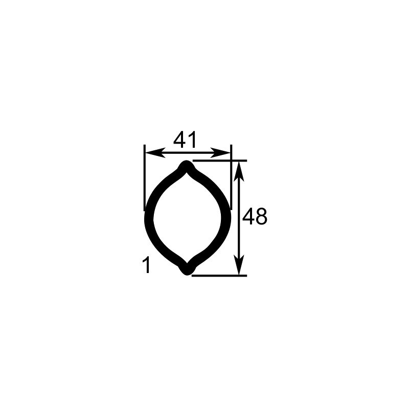 TUBE CITRON 1 EXT 41X48X3 LG2900