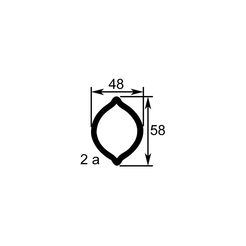 TUBE CITRON EXT 48X57,5X4 LG2900