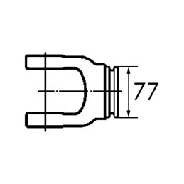 DEMI PROTECTEUR INTERIEUR PGH20/P500 LG1000 GORGE 77