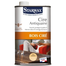 Cire antiquaire Starwax - Naturel - 500 ml