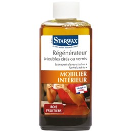Régénérateur meubles cirés-vernis Starwax - Flacon 200 ml - Bois fruitier