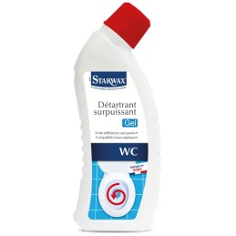 Détartrant WC Starwax - Flacon 750 ml - Gel