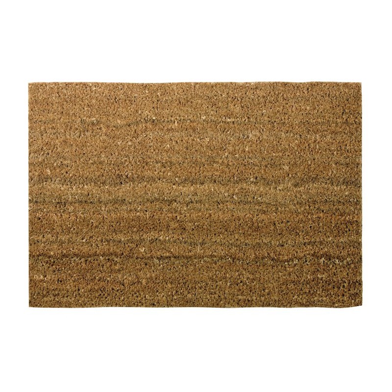 Tapis coco naturel uni