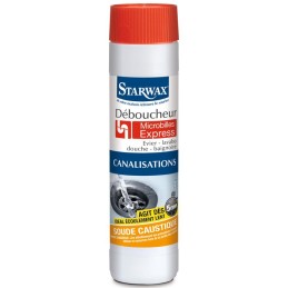 Déboucheur soude Starwax - Micro-billes - Flacon 500 g
