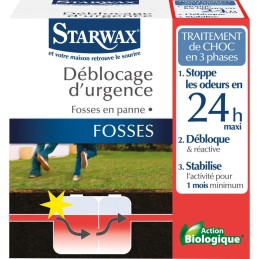 Traitement fosses bloquées Starwax - Boîte 200 g