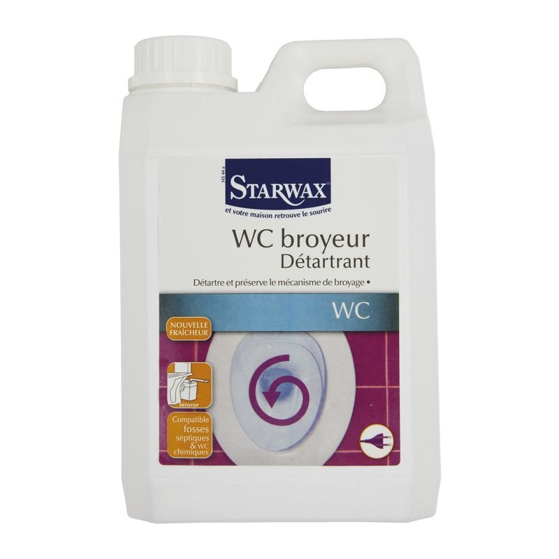 Détartrant WC broyeur