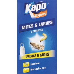 Cassette mites larves Kapo Expert - Vendu par 2 cassettes