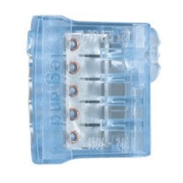 Borne de connexion Nylbloc Legrand - 5 fils horizontaux - Vendu par 9