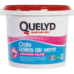 Colle toile de verre indicateur coloré Quelyd - 5 kg