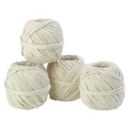 Cordeau coton câble Corderies Tournonaises - Longueur 55 m - Diamètre 1,5 mm - Vendu par 10