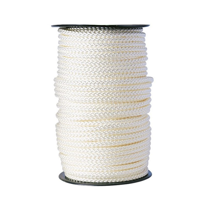 Drisse polyamide tresse blanc