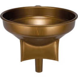 Entonnoir de cave - Plastique bronze - Diamètre 32 cm