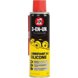 Lubrifiant au silicone 3 en 1