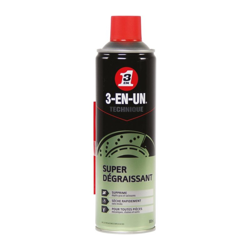Super dégraissant 3en1 - Aérosol 500 ml