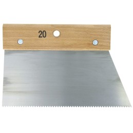 Couteau à colle Outibat - Denture pointue normale - 250 g/m² - Dimensions 200 mm