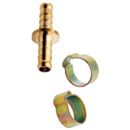 Jonction double tuyau 8x13 Mecafer