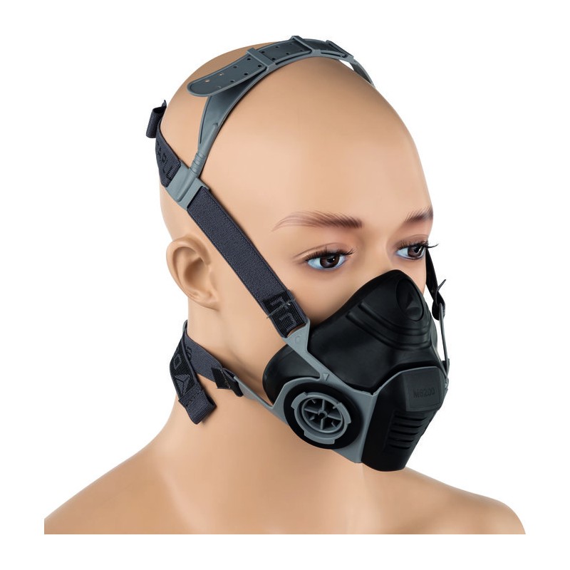 Demi-masque nu en thermoplastique - Deltaplus