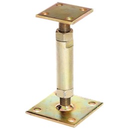 Pied de poteau sur platine réglable - Alberts