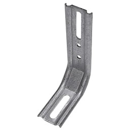 Equerre nervurée 3 pans Alberts - Dimensions 100 x 30 x 72 mm