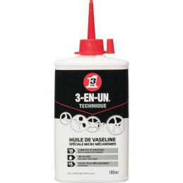 Huile de vaseline en burette