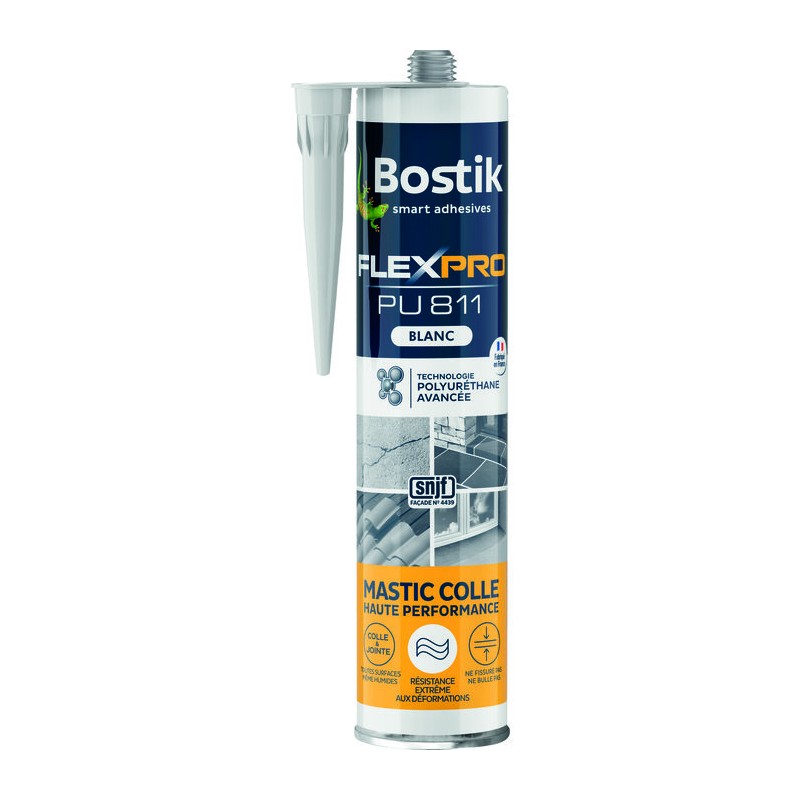 Masti-colle haute performance - Flexpro PU811 - Bostik - Blanc