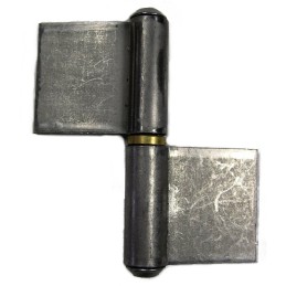Paumelle de grille à lame Strauss Vonderweidt - Hauteur 90 mm - Largeur 45 mm - Vendu par 1