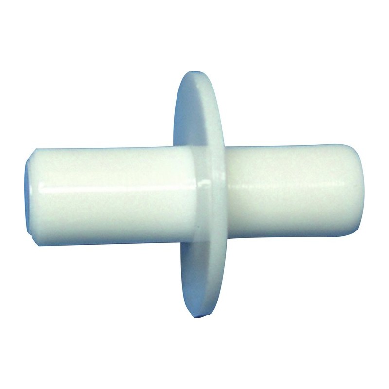 Taquet rond tige de 5 mm Strauss Vonderweidt - Blanc - Vendu par 12