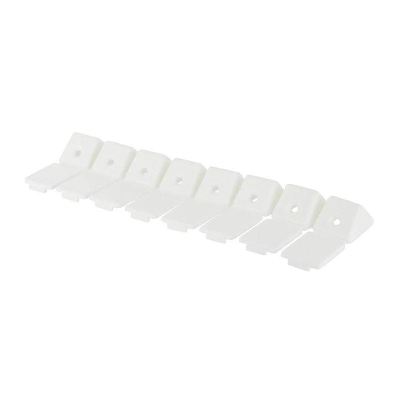 Taquet d'assemblage simple Nordlinger - Blanc - Vendu par 32