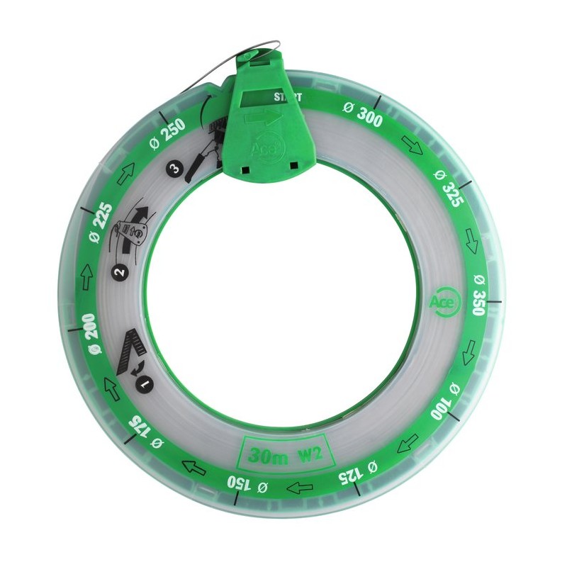 Collier de serrage Ace - Bande 30 m inox W2 - 9 mm