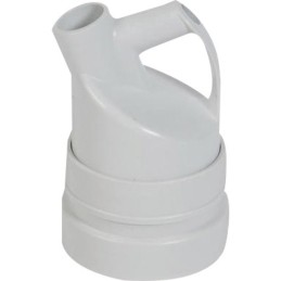 Fiche plastique 3P+T 20 A Legrand - Sortie inclinée - Gris - Femelle