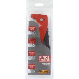 Pince à riveter + 100 rivets - Fixpro