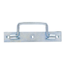 Poignée sur platine St-Etienne Jardinier Massard - Anse diamètre 8 - Longueur intérieur 94 mm - Longueur 190 mm