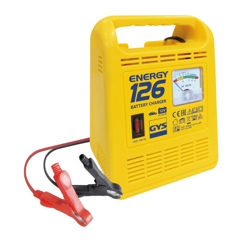 Chargeur de batterie ENERGY 126 Gys - Pour batterie à plomb