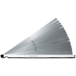 Jauge d'épaisseur métrique 19 lames rondes Facom - 90 mm